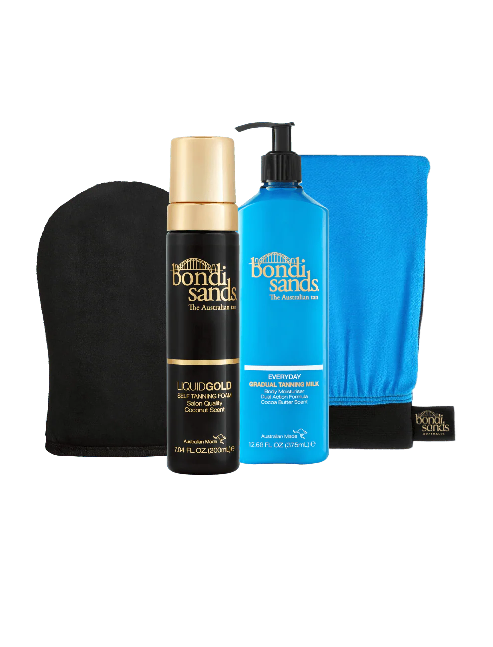 Liquid Gold Self Tanning Routine Bundle