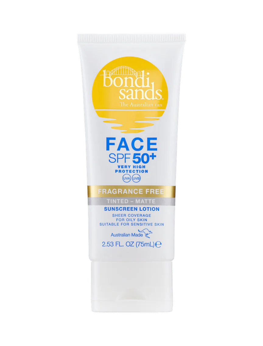 Face SPF 50+ Tinted & Matte Sunscreen Lotion