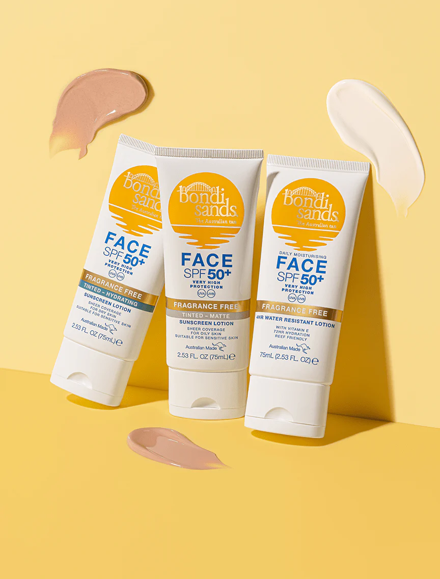 Face SPF 50+ Tinted & Matte Sunscreen Lotion - Image 5