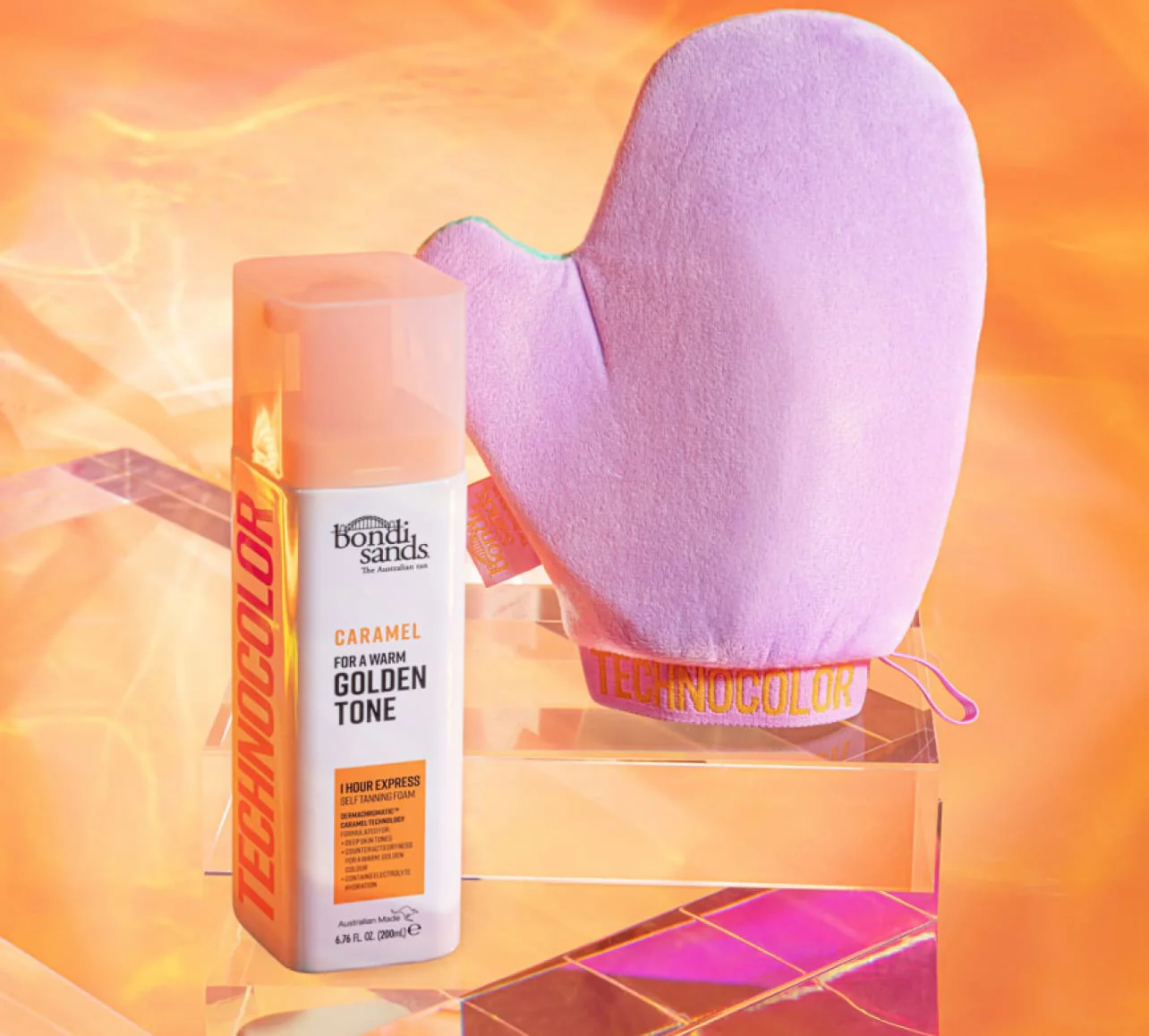 Caramel Technocolor 1 Hour Express Self Tanning Foam - Image 5