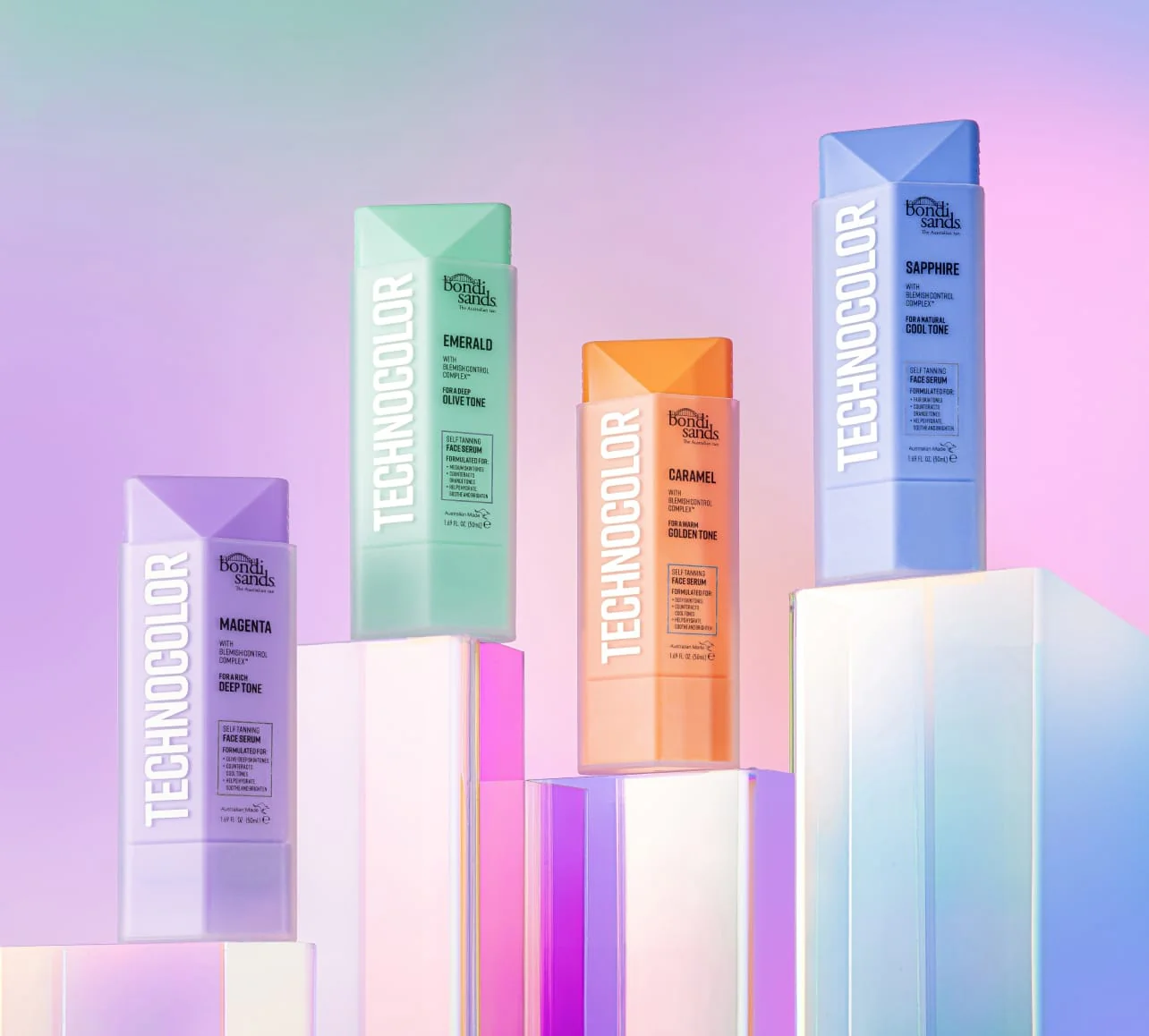Emerald Technocolor Self Tanning Face Serum - Image 6